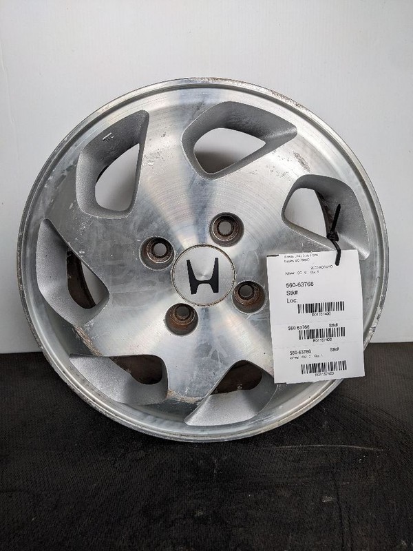 Wheel 16x6-1/2 Alloy Straight Spokes Fits 97-01 PRELUDE 1157400