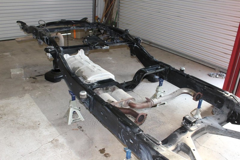 REAR SECTION of Crew Cab Frame with 5' 0" Box Fits 22-23 FRONTIER