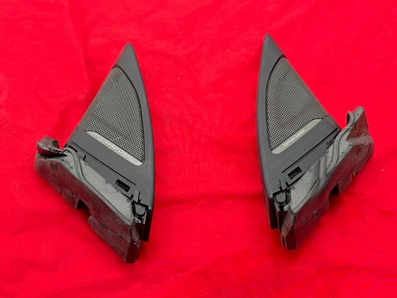 14-19 BMW F34 3 Series Front Harman Kardon Audio Tweeter Speaker Pair Set OEM✅