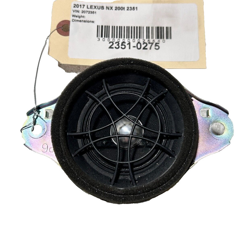 2015-21 LEXUS NX200T NX300 INSTRUMENT PANEL LEFT OR RIGHT SOUND SPEAKER OEM 1PCS