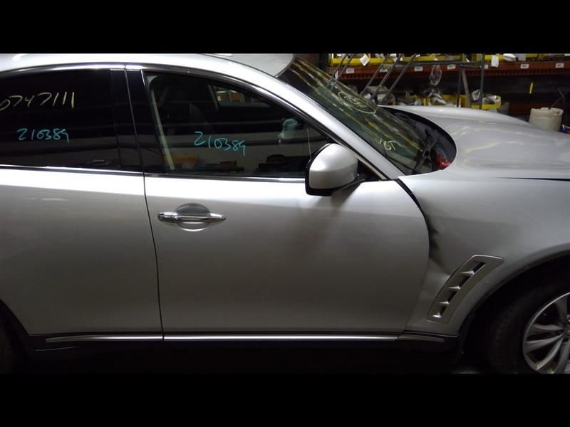 Passenger Front Door Silver Paint Code K23 Fits 09-12 INFINITI FX SERIES 773283