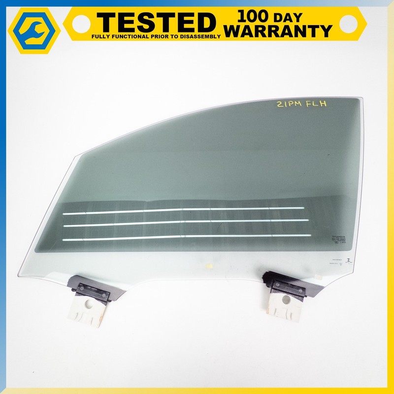 15-24 PORSCHE MACAN FRONT LEFT DRIVER SIDE DOOR WINDOW GLASS OEM