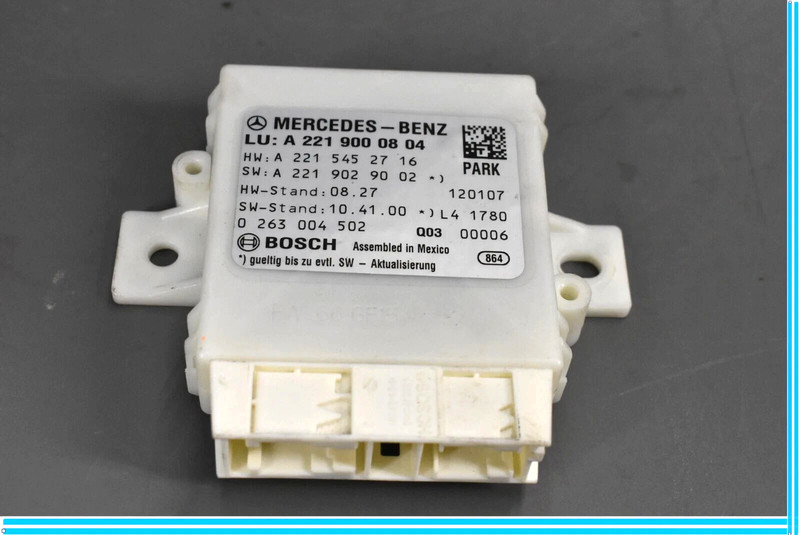 10-13 Mercedes W221 S550 S63 Park Assist Parktronic Sensor Control Module OEM