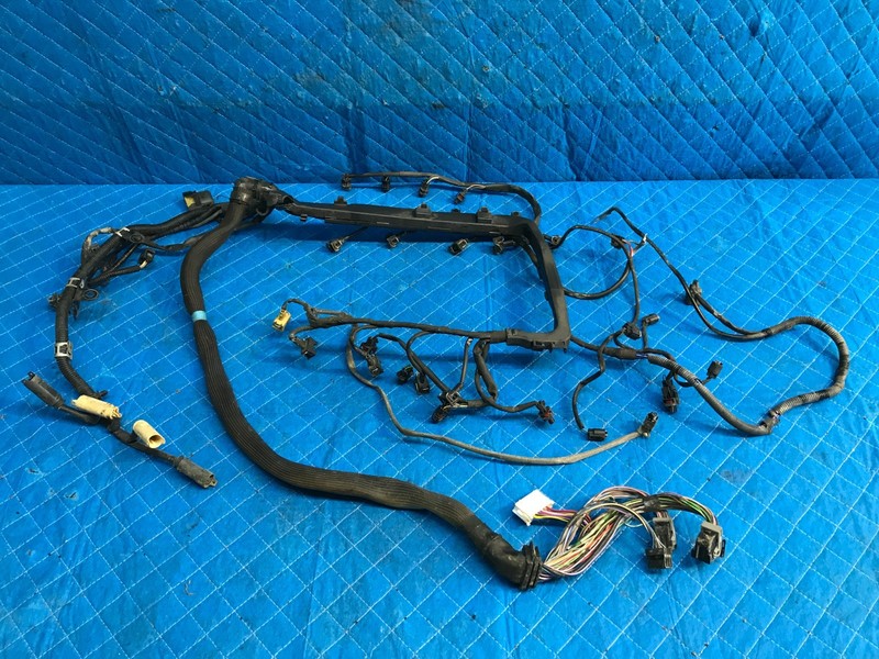 03-06 Mercedes R230 SL500 M113 5.0L Engine Motor Wire Wiring Cable Harness OEM