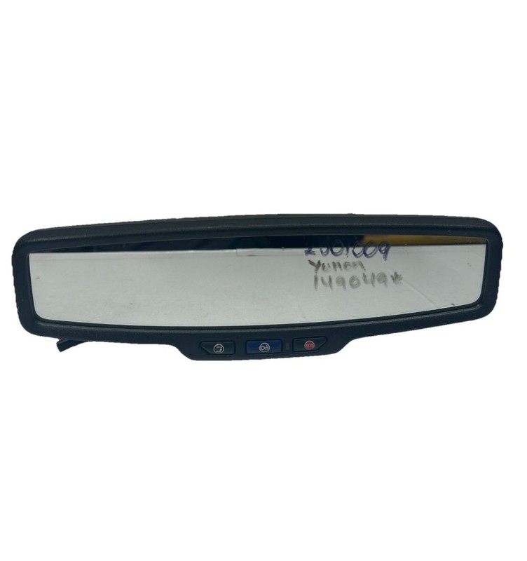 GMC Yukon rear view mirror 2015 2020 telematics auto dimming assy OEM 13584893
