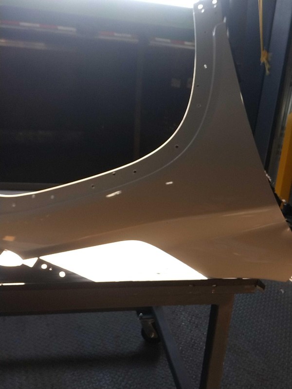 2017 GMC Acadia Right Fender White 635568 Used 94K Miles OEM Replacement