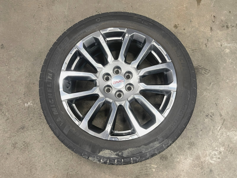 ⭐2020-2023 GMC ACADIA DENALI WHEEL RIM TIRE 235/55/20 20X8 ASSEMBLY OEM LOT2689