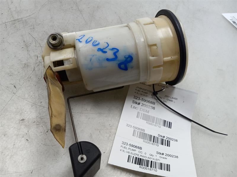 01-04 LEXUS LS430 4.3L RWD AT GAS FUEL PUMP