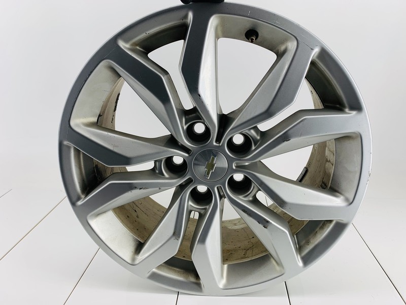 16-20 CHEVROLET IMPALA ALLOY WHEEL RIM 5 DOUBLE SPOKE 18X8J IS42 W/ TPMS OEM