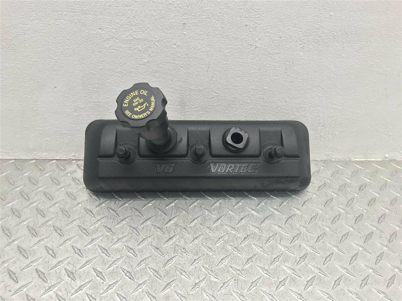 2000 CHEVROLET SILVERADO 1500 4.3L DRIVER VALVE COVER OEM 12554257