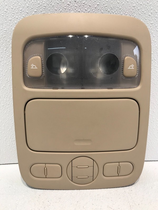 11-14 Kia Sedona Overhead Dome Light Sunglasses Holder Roof Storage OEM Map Tan