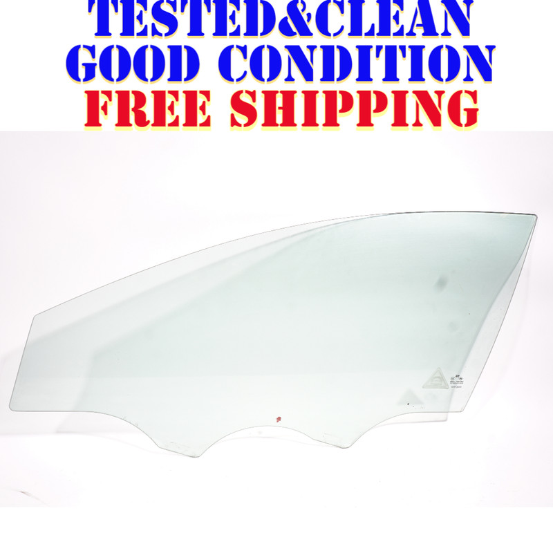 2011 - 2014 HYUNDAI SONATA FRONT LEFT DRIVER DOOR WINDOW GLASS OEM