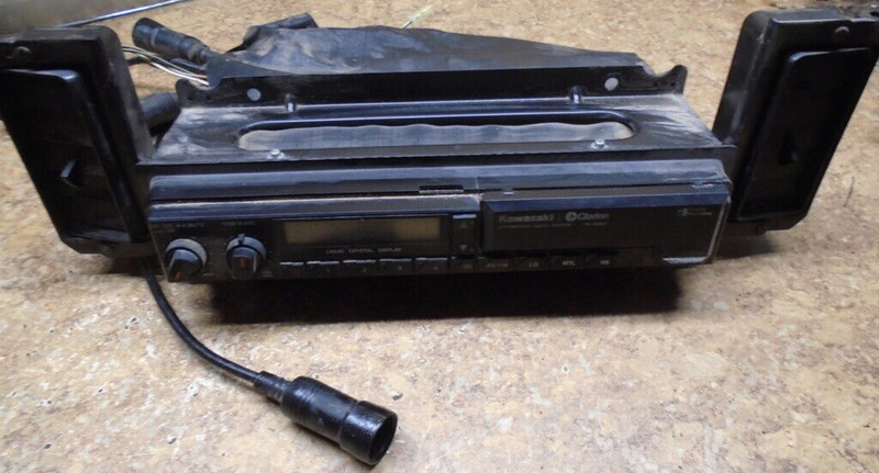 1997 Honda TRX400 TRX 400 4X4 FW ATV Audio System Clarion AM FM Radio CB Control
