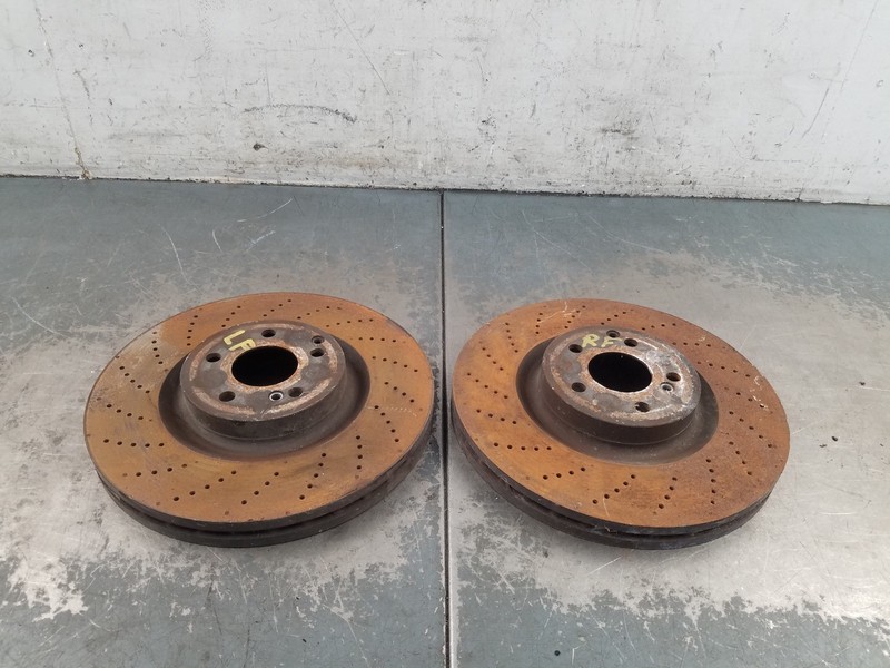 2010 Mercedes Benz AMG C 63 Front Brake Rotors #8001 Q6