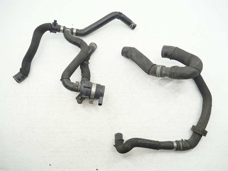 Used Engine Coolant Water Hose Line Pipe Assembly Set 2007-2008 Audi RS4 OEM
