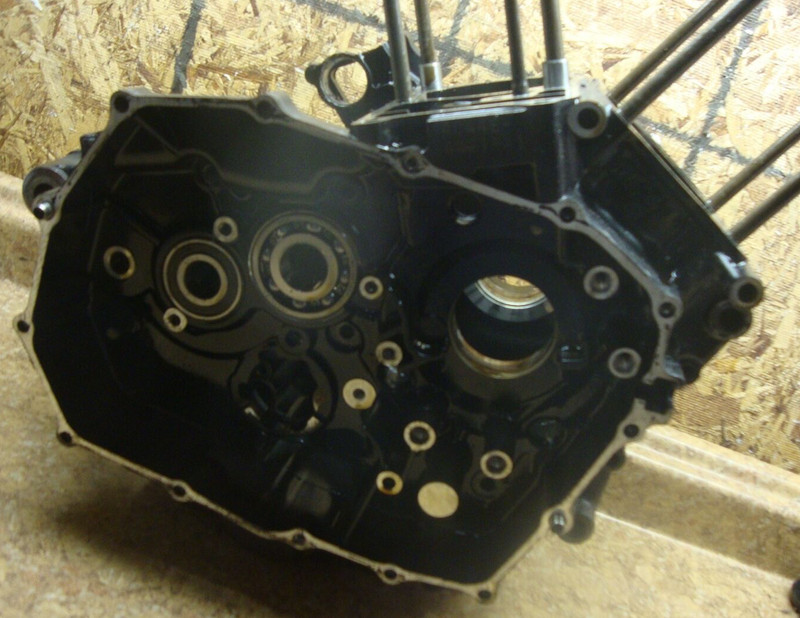 03 Honda Shadow VT750 VT 750 ACE Engine Motor Block Case Casing Crank 2003 Cases