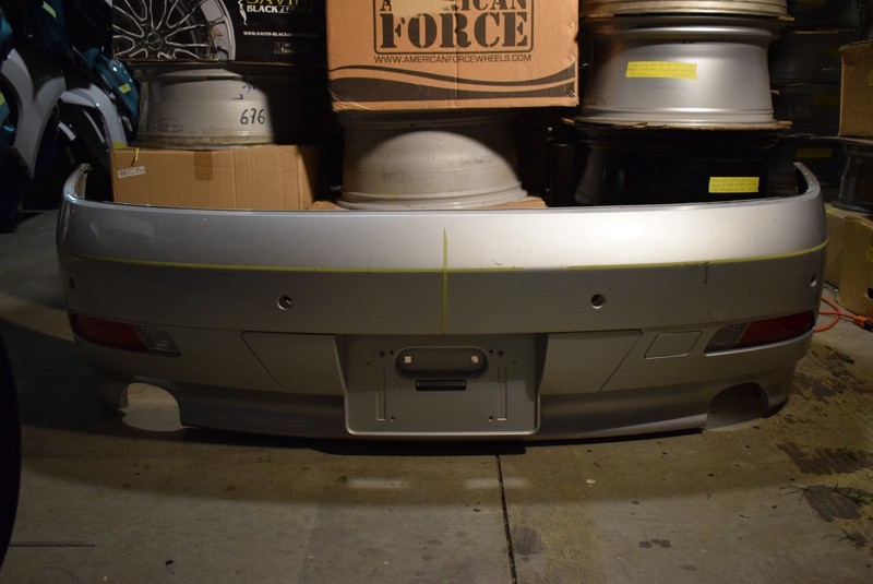 2004-2007 BMW E63 E64 645Ci 650i REAR BUMPER COVER M1436 51127008831 OEM