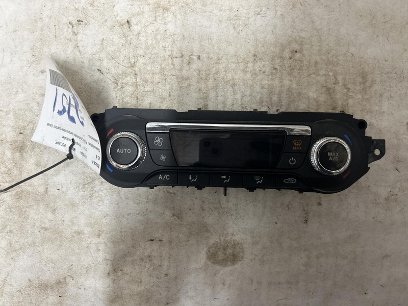 2016 FORD ESCAPE Heat AC Controller automatic dual zone CJ5T18C612BE OEM 16