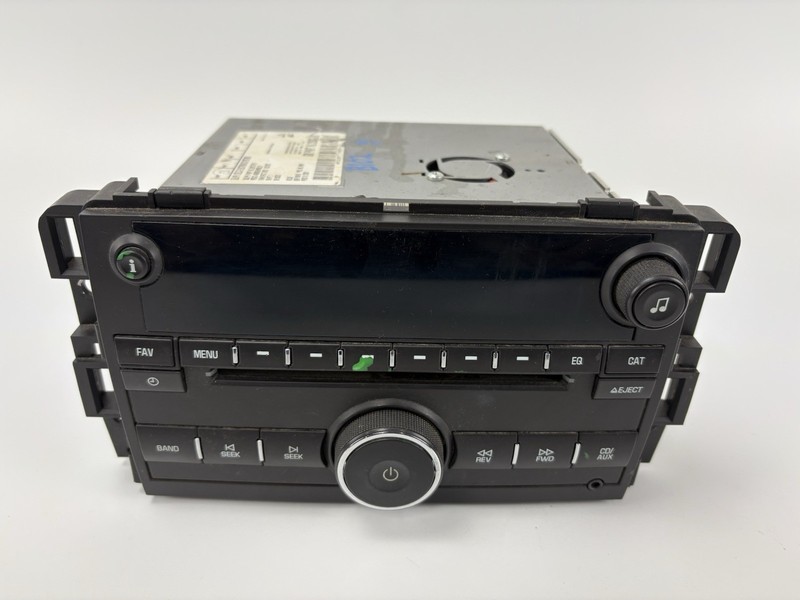 Delphi Delco 28107619 OEM AM FM CD Player Radio GM Part 25865029 2008 Chevy Silv