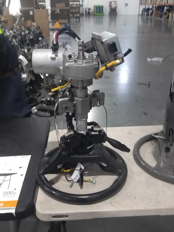 2016 Hyundai Santa Fe OEM Steering Column Silver 111K Miles - Used Part