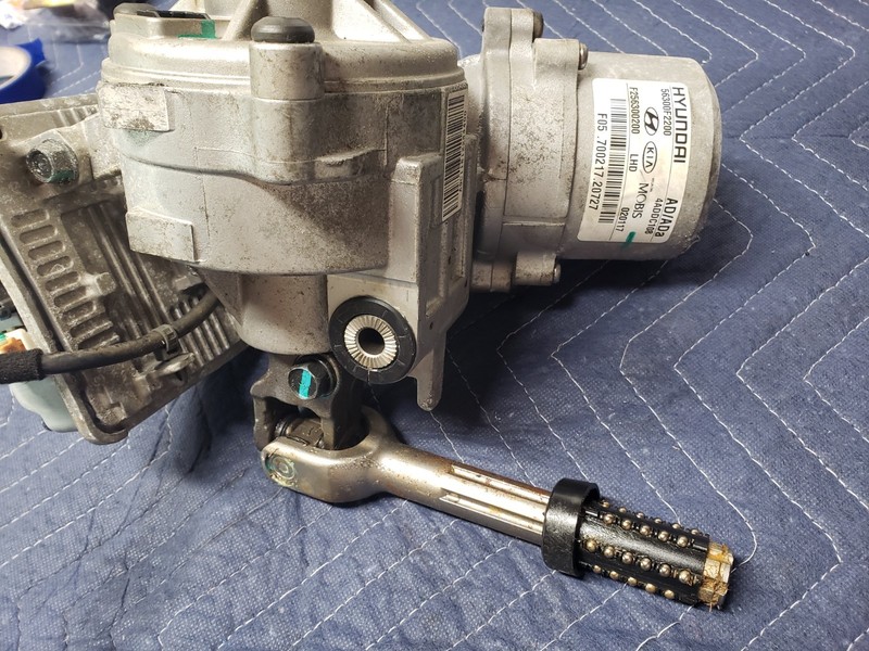2017-2018 HYUNDAI ELANTRA ELECTRIC POWER STEERING COLUMN W/MOTOR OEM 56300F2200