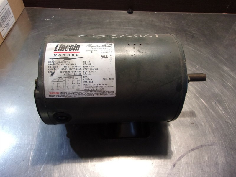 Lincoln Motors SRN6HO.5T61 FR-56-80 PR-3 Type T-S *FREE SHIPPING*