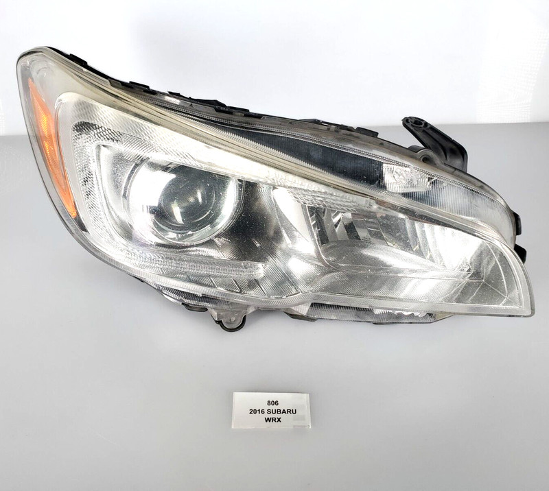 ✅ 15-21 OEM Subaru WRX & STi Headlight Lamp Halogen Chrome Passenger Side Right