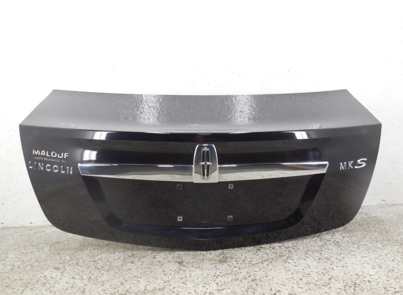 2009-2012 Lincoln MKS Rear Trunk Deck Lid W/O Spoiler or Camera OEM *SCRATCHES*