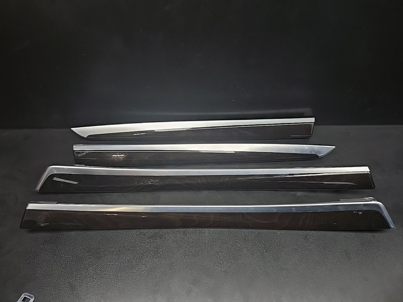 2011-2016 BMW F10 5 Series 535i Dash Door Panel Trim Set Of 4 7225551-06 OEM