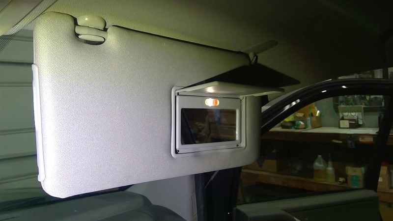 Passenger Right Sun Visor With Illumination Fits 05-12 PATHFINDER 1799536