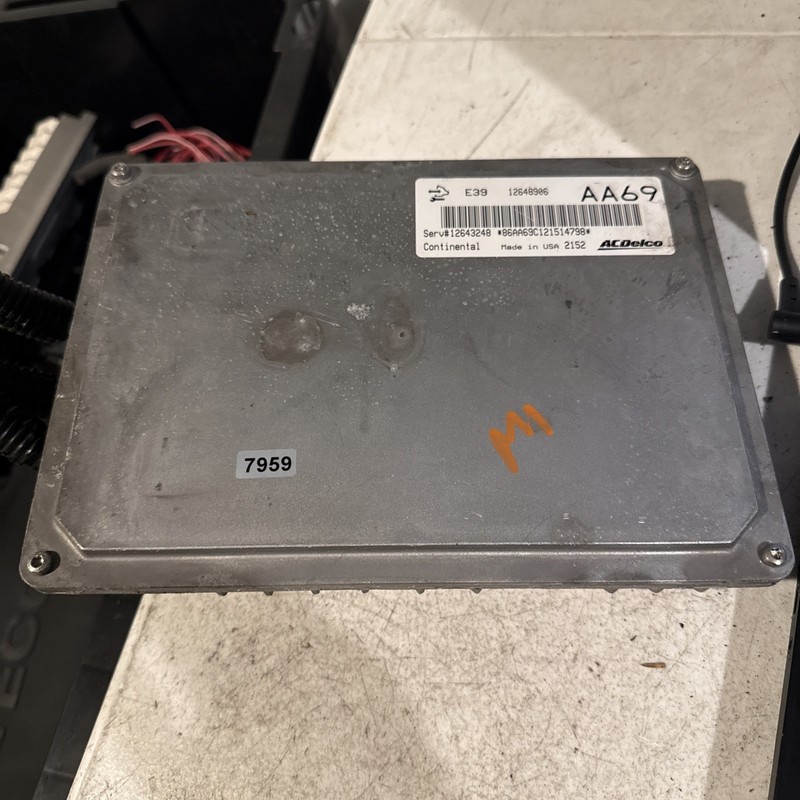 2012 Chevrolet Equinox Engine Computer Module ECM ECU 12648906 OEM