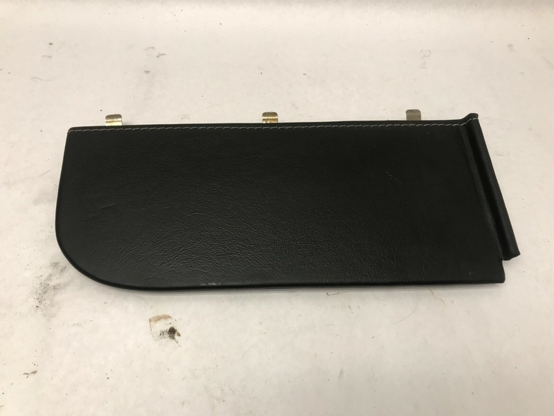 07-16 ASTON MARTIN V8 VANTAGE INTERIOR TRIM PIECE BLACK LEATHER OEM REAR