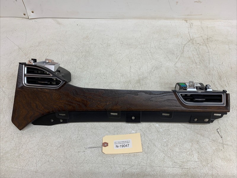 ⚡️12-17 Tesla Model S Dashboard Right AC Air Vent Grille Molding Trim 19047 U5
