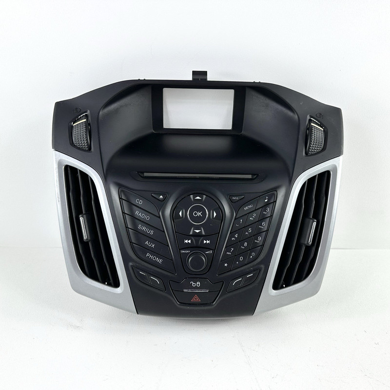 2012–2014 Ford Focus Stereo Radio Control Panel w/ Bezel OEM CM5T-18K811-KB