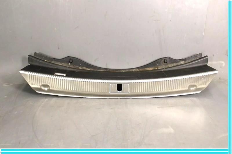 11-18 Audi A8 Quattro S8 Trunk Latch Lock Sill Scuff Plate Cover Panel Trim OEM