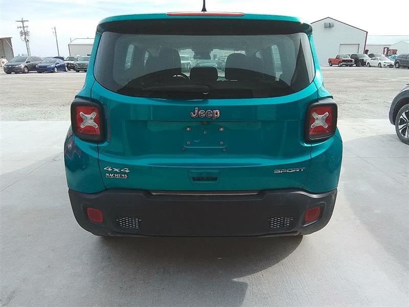 Trunk/Hatch/Tailgate Wiper Spoiler Rear View Camera Fits 19-20 RENEGADE 3235525