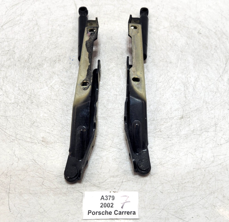 ✅ 97-04 OEM Porsche Carrera 911 996 Front Left Right Hood Hinge Support SET