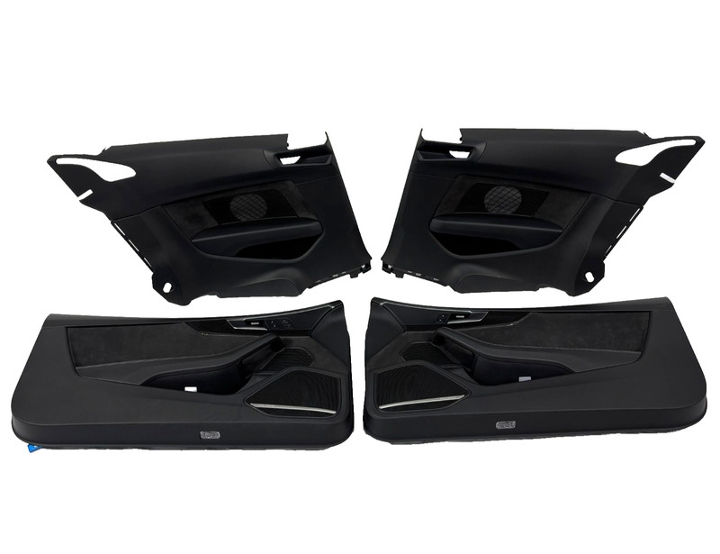 📌18-21 AUDI S5 COUPE SPORTBACK INTERIOR DOOR PANEL COVERASSEMBLY SET OF4 OEM