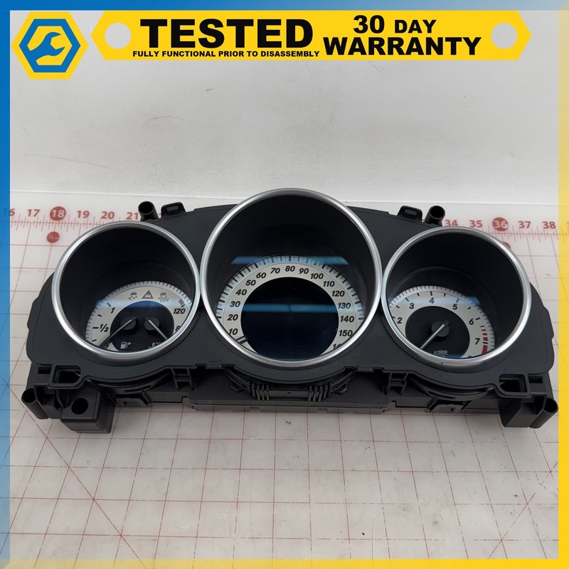 14-16 M-B W212 E-Class INSTRUMENT CLUSTER SPEEDOMETER OEM A2129000925