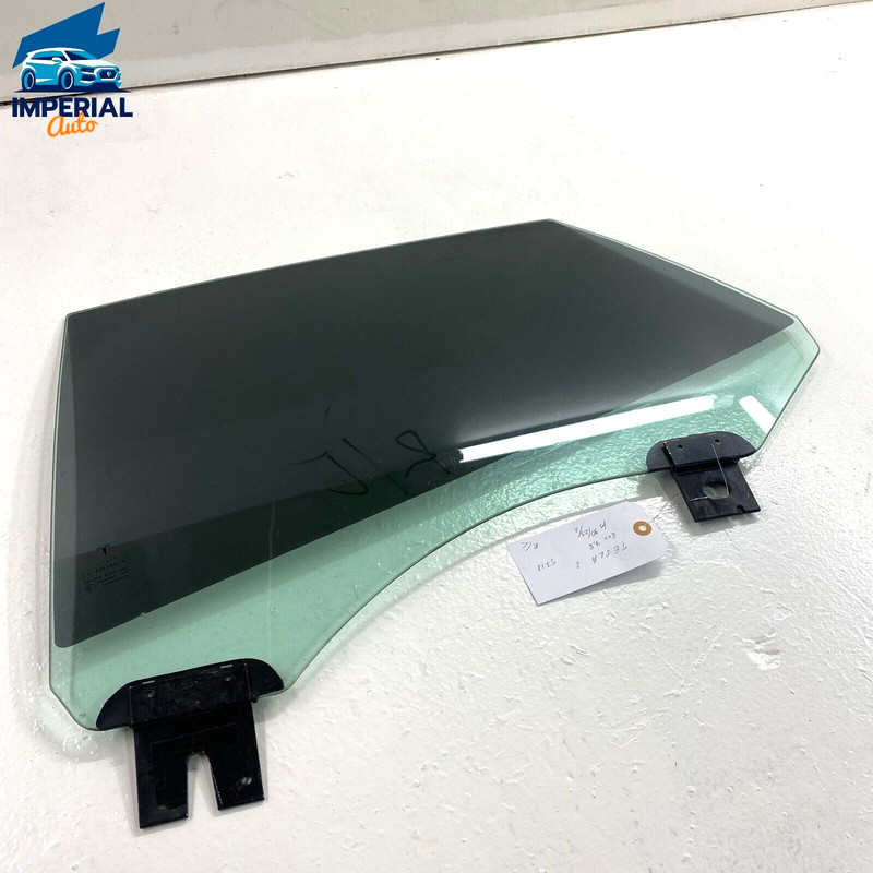 2012-2020 TESLA MODEL S REAR LEFT SIDE DOOR TINTED WINDOW GLASS OEM