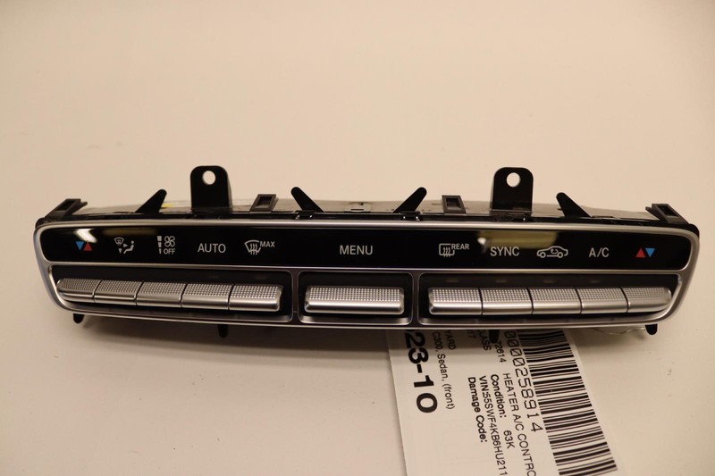 2015-2019 MERCEDES C-CLASS C300 W205 A/C HEATER CLIMATE TEMPERATURE PANEL OEM