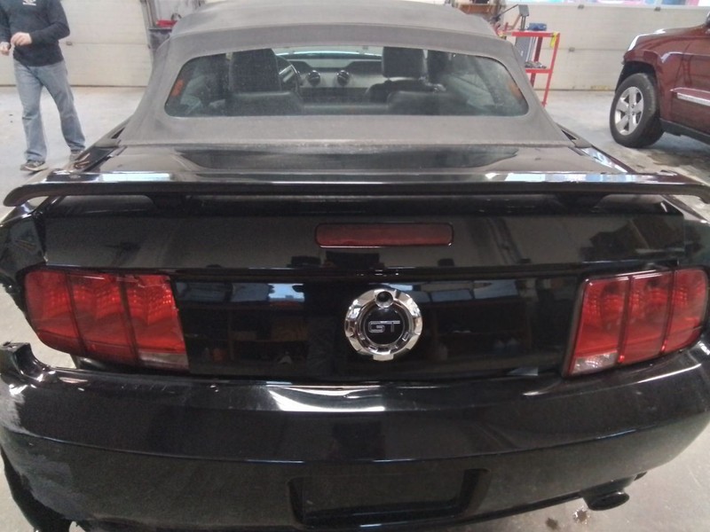 Trunk/Hatch/Tailgate With Spoiler Pedestal Mount Fits 05-09 MUSTANG 3414580
