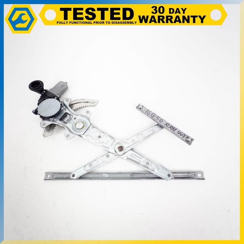 14-24 INFINITI Q50 REAR RIGHT PASSENGER SIDE DOOR WINDOW REGULATOR W/ MOTOR OEM