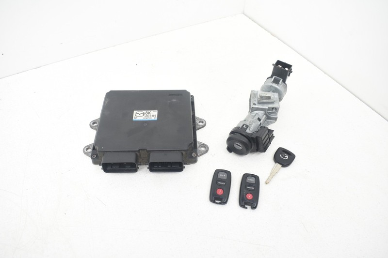 2008 MazdaSpeed 3 2.3L Turbo Manual Engine Computer ECU Ignition Key OEM KW94