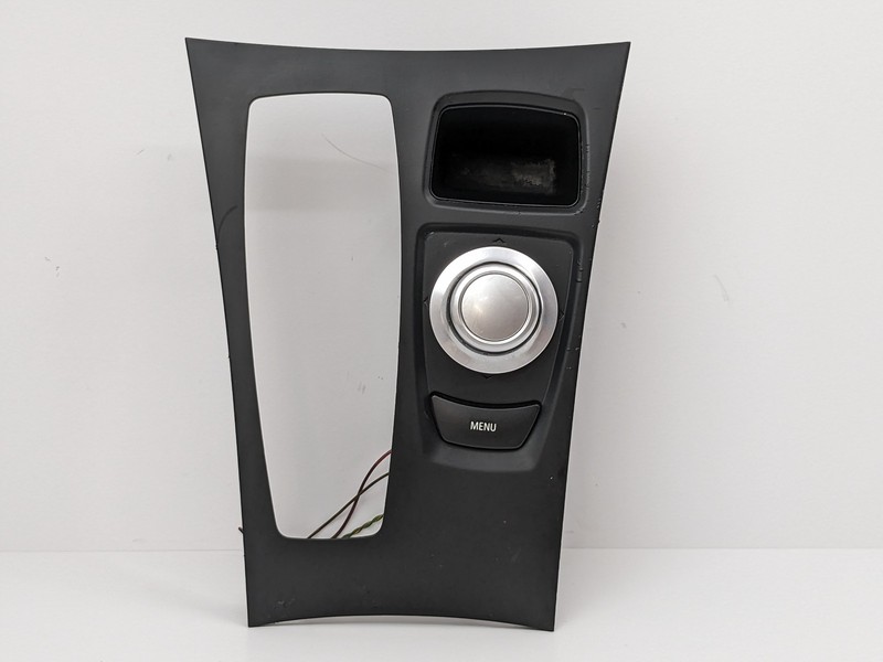 08-11 BMW X5 E70 X6 E71 iDrive Media Switch Mouse Controller Joystick Bezel Trim