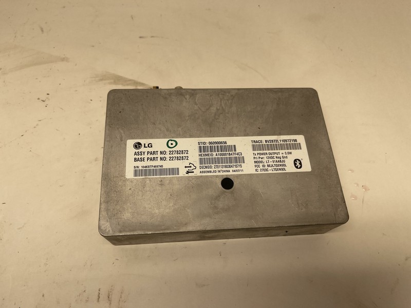 2011 CHEVROLET CAMARO BLUETOOTH COMMUNICATION ONSTAR CONTROL MODULE OEM