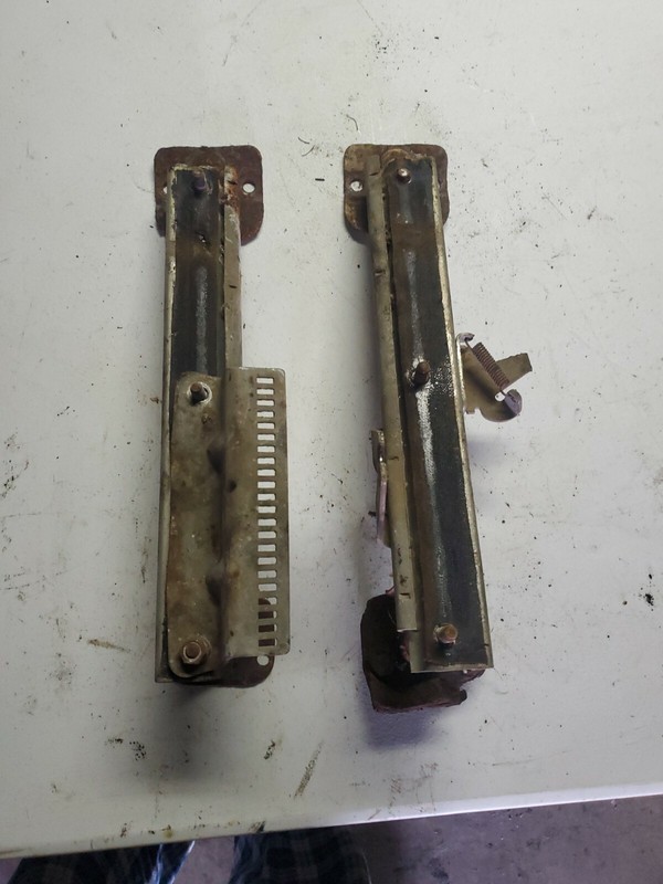 1942 - 46Packard Clipper six Front Seat Tracks Pair touring sedan 4 door