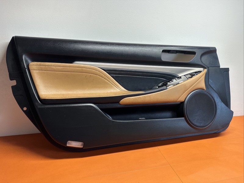 67602X7202 | 15 - 2017 LEXUS RC350 RC200T LEFT DRIVER DOOR TRIM PANEL BROWN LH