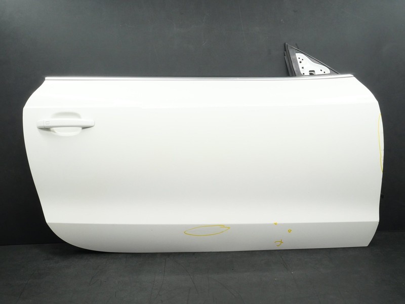 Used Front Right Passenger Door Assembly Ibis White 2008-2016 Audi S5 OEM