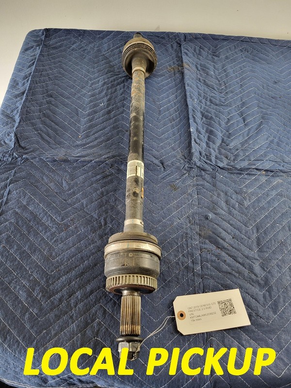 Used Oem Genesis Right Passenger Rear Axle Shaft for 2019-2025 G70 2.0L RWD